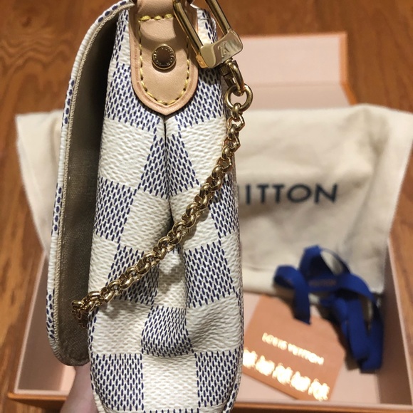 SOLD❌ *NWT* Louis Vuitton Favorite MM Damier Azur - Picture 4 of 8